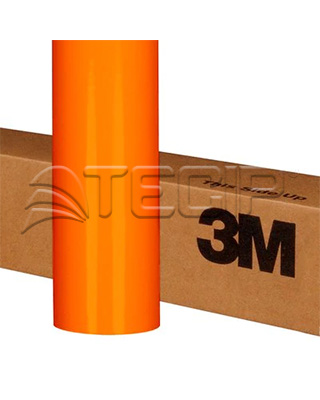 VINILO TRANSLUCIDO AUTOADHESIVO NARANJA KUMAT 3M - SELF-ADHESIVE VINYL
