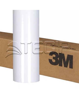 7125-10 WHITE W/BLUE LINER 48"X50YDS - 3M