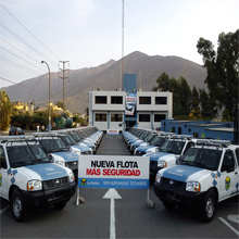 Serenazgo: Rotular flotas de vehículos en Perú