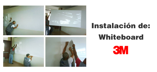 Instalación de Whiteboard 3M