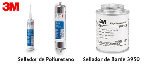 sellador 3m de poliuretano y sellador de borde